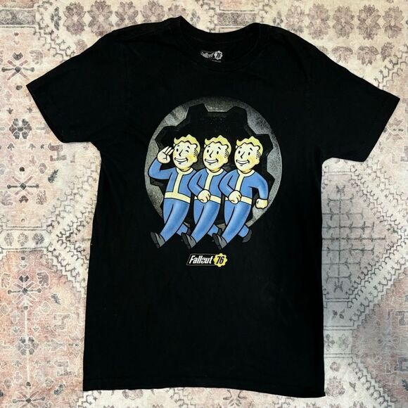Fallout '76 Game PROMO LAUNCH SHIRT MEN SIZE Small - Picture 2 of 6